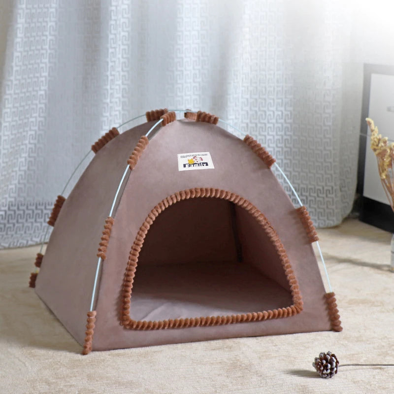 Foldable Pet Tent & House โ All Seasons