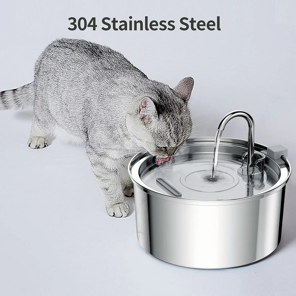 Stainless Steel Smart Pet Water Fountain