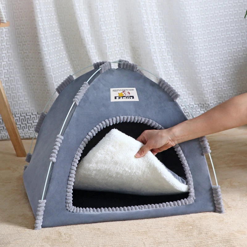Foldable Pet Tent & House – All Seasons