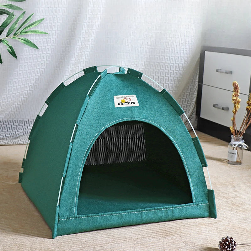 Foldable Pet Tent & House – All Seasons