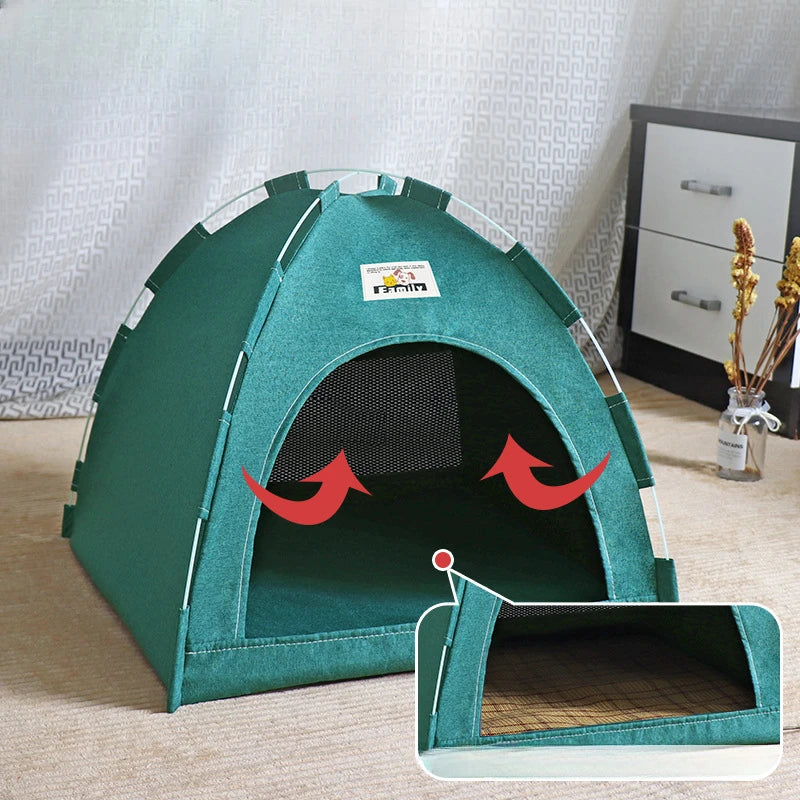 Foldable Pet Tent & House – All Seasons