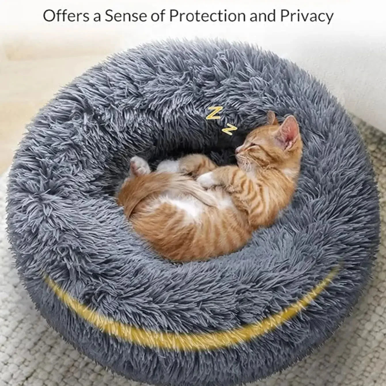 Super Soft Dog & Cat Bed – Winter Warm